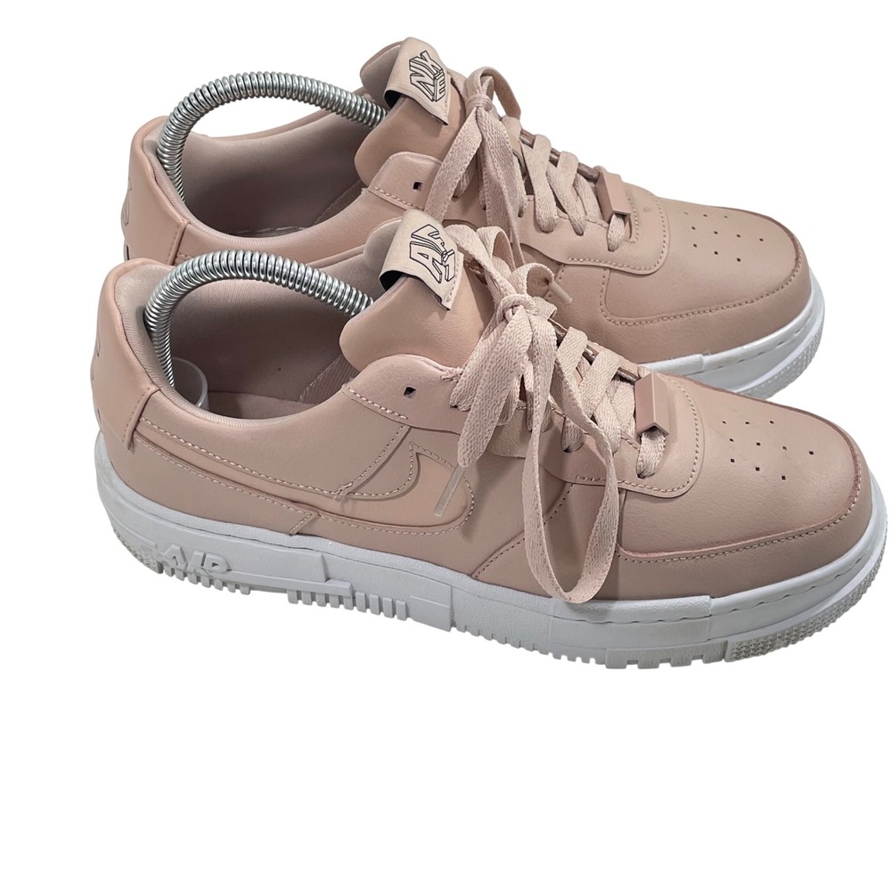 Nike Air Force 1 Pixel Particle Beige CK6649-200 Pink Sneakers Women's 9.5